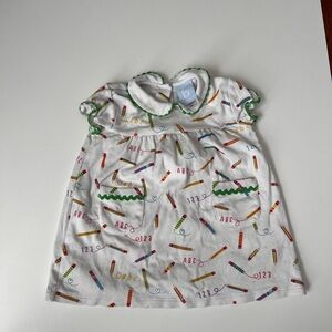 Bella bliss back to school dress size 12 months